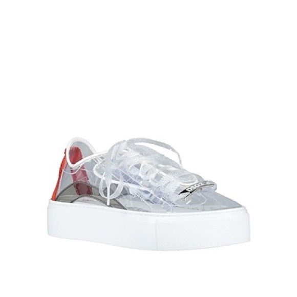 Dsquared2 transparent flatform sneaker - Picture 2 of 5